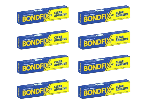 Bond Fix XR | Astral Adhesive | Clear Adhesive | Strong Glue for Jewellery and Electronic applications | BondFix XR 35 ml - Pack of 4