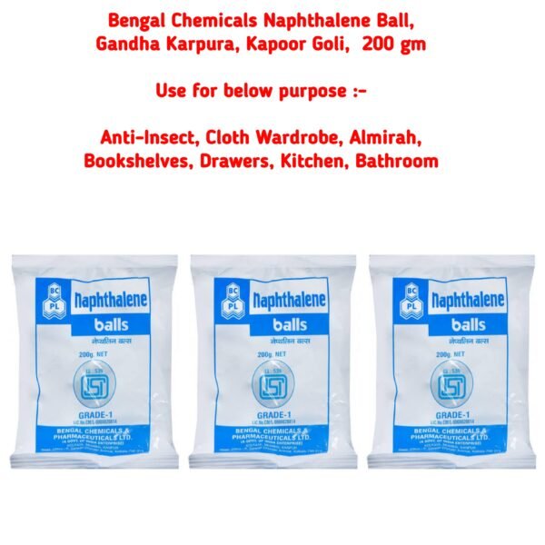 bengal chemical naphthalene balls,shyam sarowar,kapoor goli,moth balls,bengal chemical white kapoor gol