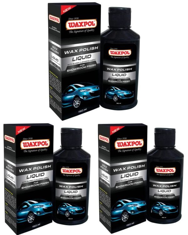 Waxpol Showroom Finish Car Polish Liquid