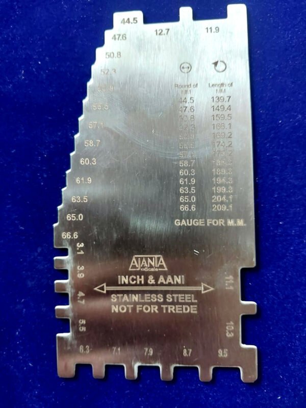 Ajanta Bangle Gauge Bangle Size Measurement